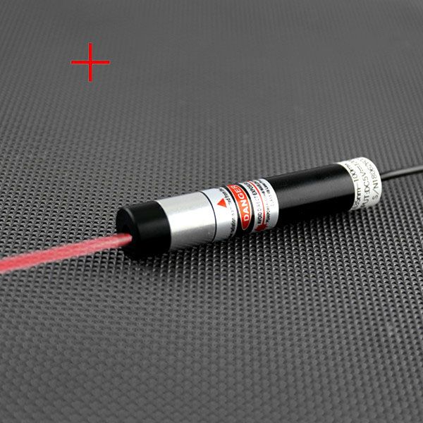 660nm red cross line laser module